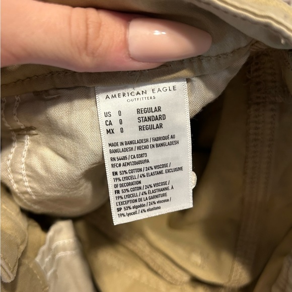 High waisted Khaki jeggings - Picture 2 of 3